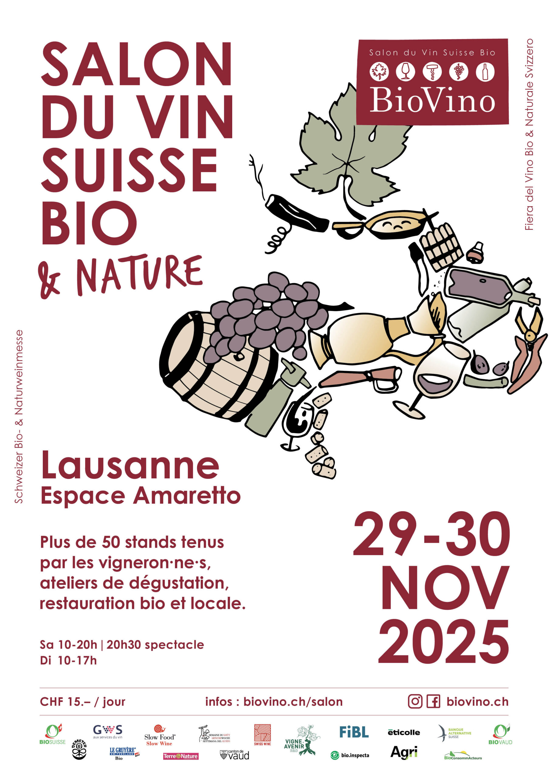 Biovino Lausanne 2025